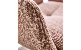 Schalen-Stuhl Virello, rose/beige, inkl. Drehfunktion