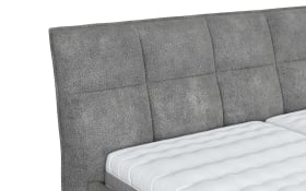 Polsterbett Nivora, steel