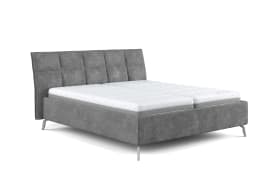 Polsterbett Nivora, steel