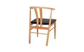Stuhl Artenara, Eiche/Schwarz