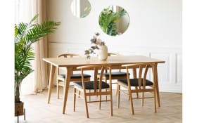 Stuhl Artenara, Eiche/Schwarz