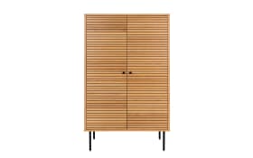 Highboard Kyoto, furnierte Eiche