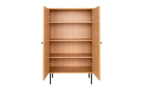 Highboard Kyoto, furnierte Eiche