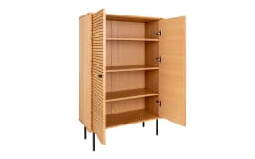 Highboard Kyoto, furnierte Eiche