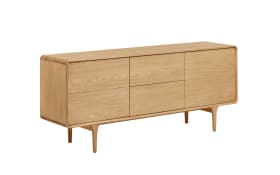 Sideboard Darwin, Eiche, inkl. Push-to-Open Funktion