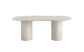 Esstisch Maranola, beige/grau