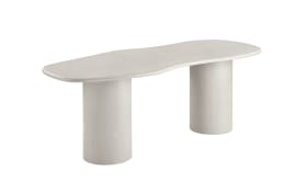 Esstisch Maranola, beige/grau