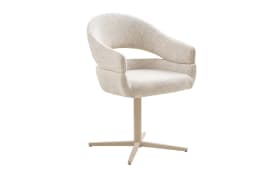Stuhl Dover, beige/grau, inkl. Drehfunktion