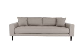 3-Sitzer-Sofa Lido, grau