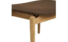 Fußstütze Olvera, Eiche/braun