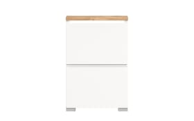 Schuhschrank Shoelove, Eiche-Nachbildung/weiß, 60 cm