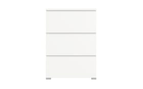 Schuhschrank Shoelove, weiß, 130 cm