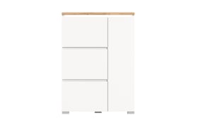 Schuhschrank Shoelove, Eiche-Nachbildung/weiß, 95 x 130 cm