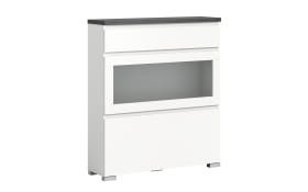 Schuhschrank Shoelove, grau/weiß, 95 x 109 cm