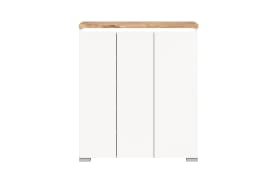 Schuhschrank Shoelove, Eiche-Nachbildung/weiß, 95 x 109 cm 