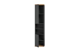 Hängeschrank Nuaro, anthrazit/Eiche-Nachbildung