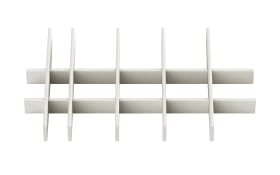 Schubkastenunterteilung, für Jutzler-Schränke, cremeweiß, Breite 80 cm