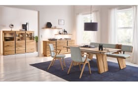 Highboard Barola, Eiche Rustico, furniert