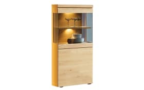Highboard v-plus3000, Wildeiche hell soft gebürstet geölt