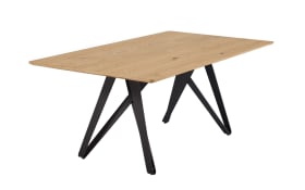 Esstisch RON, Wildeiche, furniert
