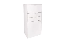 Highboard Sentino II, weiß matt lackiert