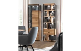 Regal Andra, Eiche rustico/anthrazit