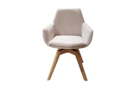 Sessel Cosy Windsor, Wildeiche/hellbeige