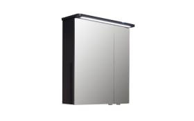 LED-Spiegelschrank Bern/Balto, anthrazit, inkl. Schalter/Steckdose
