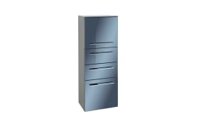 Midischrank Leonardo 109, metallic/anthrazit