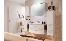 Spiegelschrank Casablanca, weiß Glanz