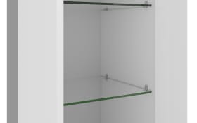 Highboard Casablanca, weiß Hochglanz