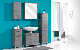 Wandschrank Alika, Graphit Struktur Nachbildung