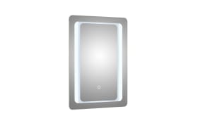 LED-Spiegel 21, Aluminium, 50 x 70 cm 
