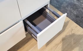 Badkombination A-Plan, weiß, inkl. Softclose Funktion 