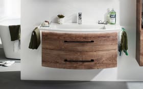 Badeinrichtung Spa, Eiche Ribbeck Nachbildung