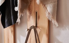 Dielenkombination Nostro weiß/Wildbuche-Nachbildung