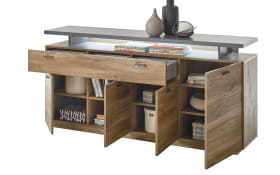 Sideboard Kingston, Flagstaff-Nachbildung/anthrazit