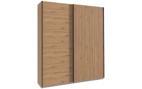 Schwebetürenschrank Andorra, Artisan-Eiche, 200 x 216 cm