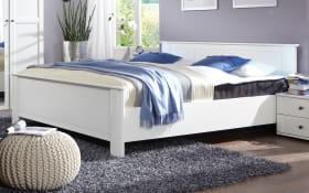 Schlafzimmer Chalet, weiß, Spiegeltüren, Breite 180 cm