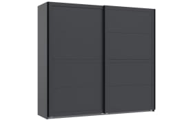 Schwebetürenschrank Chalet, graphit, 180 x 208 cm