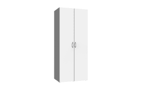 Schrank 642 Multiraumkonzept, weiß, 80 x 185 cm 