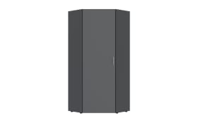 Eckschrank 650 Multiraumkonzept, graphit, 80 x 185 cm 