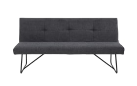 Sitzbank Kumba, anthrazit/schwarz 