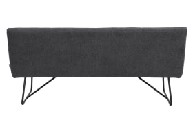 Sitzbank Kumba, anthrazit/schwarz 