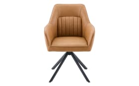 Vierfußstuhl Polina S, cognac