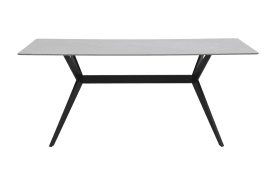 Esstisch Paccino I T, Marmor Nachbildung/grau