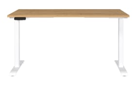 Schreibtisch GW-JET, Grandson-Eiche-Nachbildung/weiß