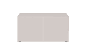 Garderoben- und Sitzbank GW-LOMENA, kaschmir