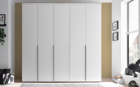 Drehtürenschrank Kevo, weiß, 225 x 225 cm