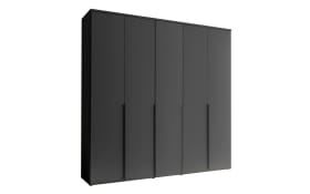Drehtürenschrank Kevo, graphit, 225 x 225 cm